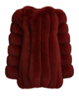Straight Rows Long Coat