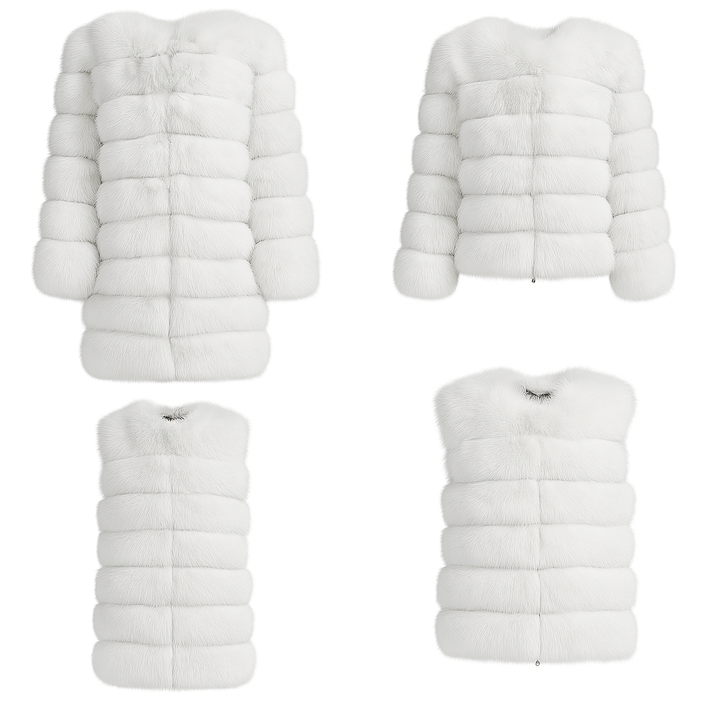 Abnehmbarer langer Mantel - Schokoladenbraun UK6 | XS | US2