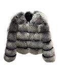 Bubble Cropped Coat