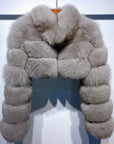 Mini Cropped Collar Coat