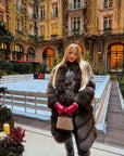 Overlap Long Coat