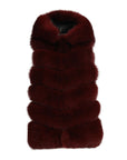 6 Rows Hooded Gilet