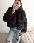 Bubble Collar Coat - UK8 | S | US4