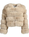 Bubble Cropped Coat