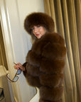 Bubble Cropped Coat