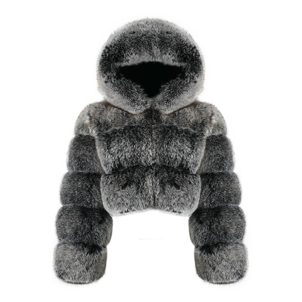 silver fox coat