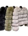Bubble Cropped Coat