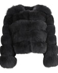 Bubble Cropped Coat