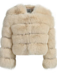 Bubble Cropped Coat