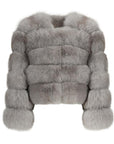 Bubble Cropped Coat