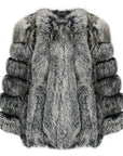 Straight Rows Long Coat