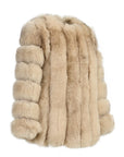 Straight Rows Long Coat
