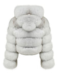 Hooded Cropped Coat