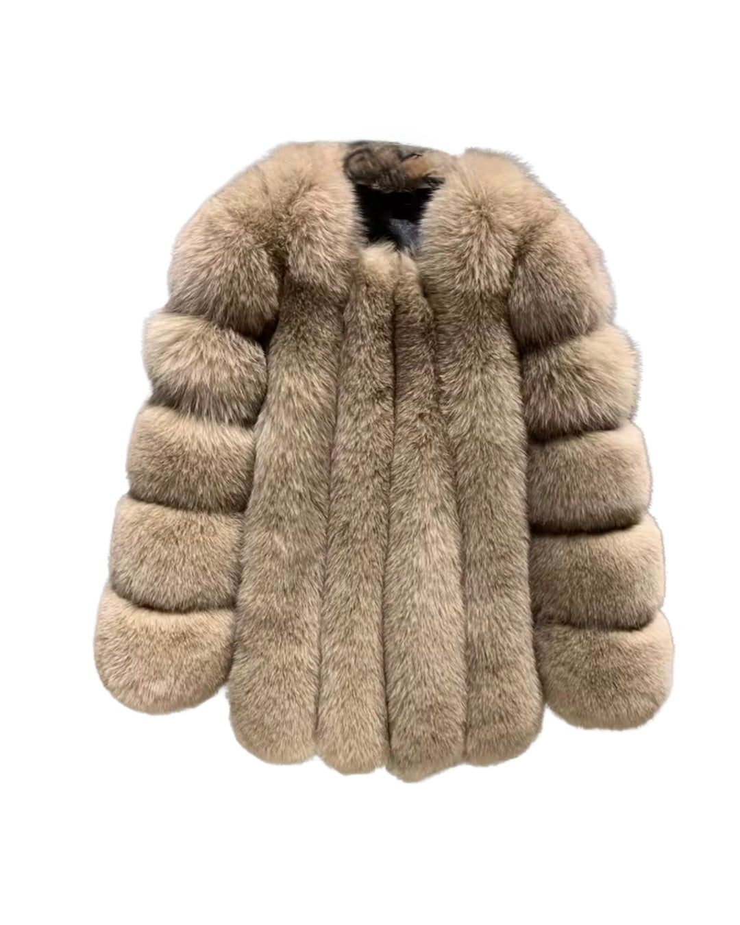 Straight Rows Long Coat