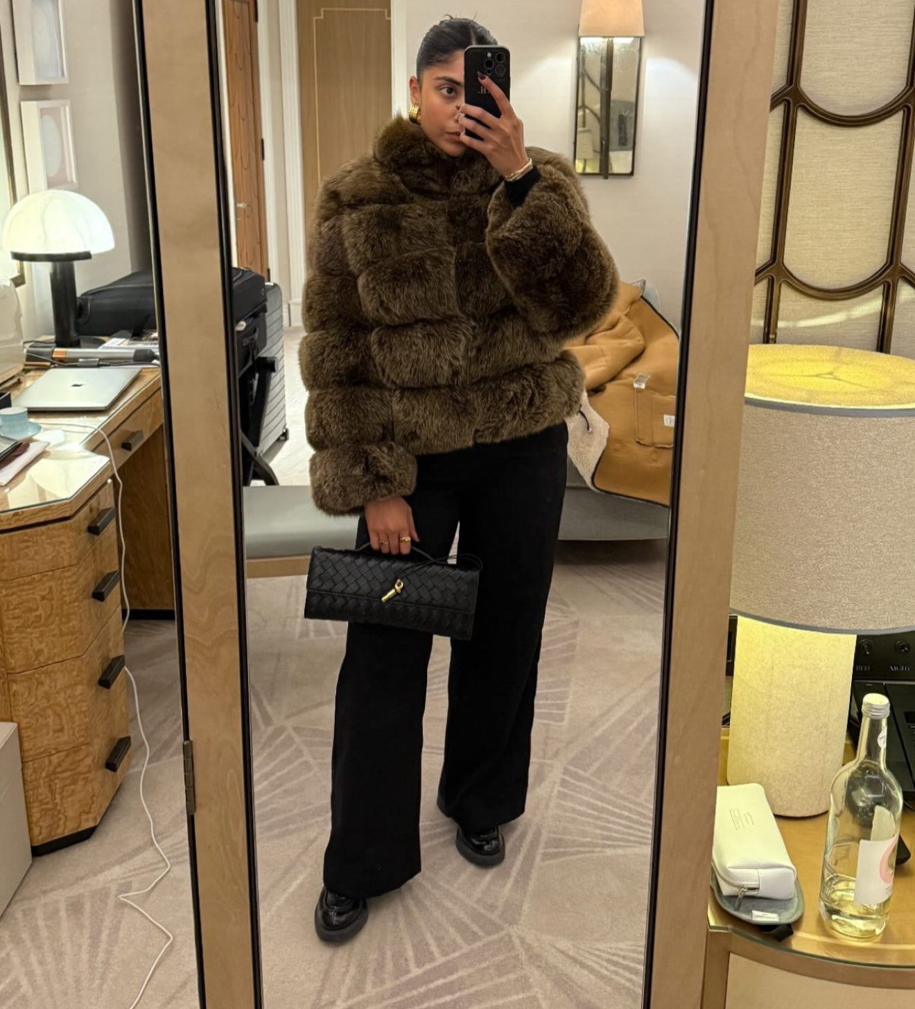 Bubble Collar Coat