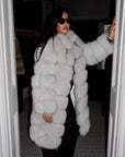 Overlap Long Collar Coat