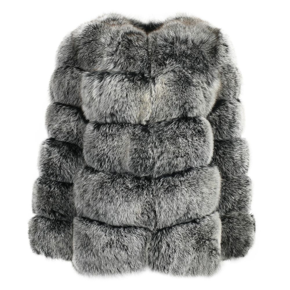 Real Fur 5 Rows Coat | Free UK, US, EU delivery – Dolcie London