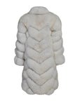 Overlap Long Collar Coat
