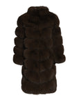 Overlap Long Collar Coat