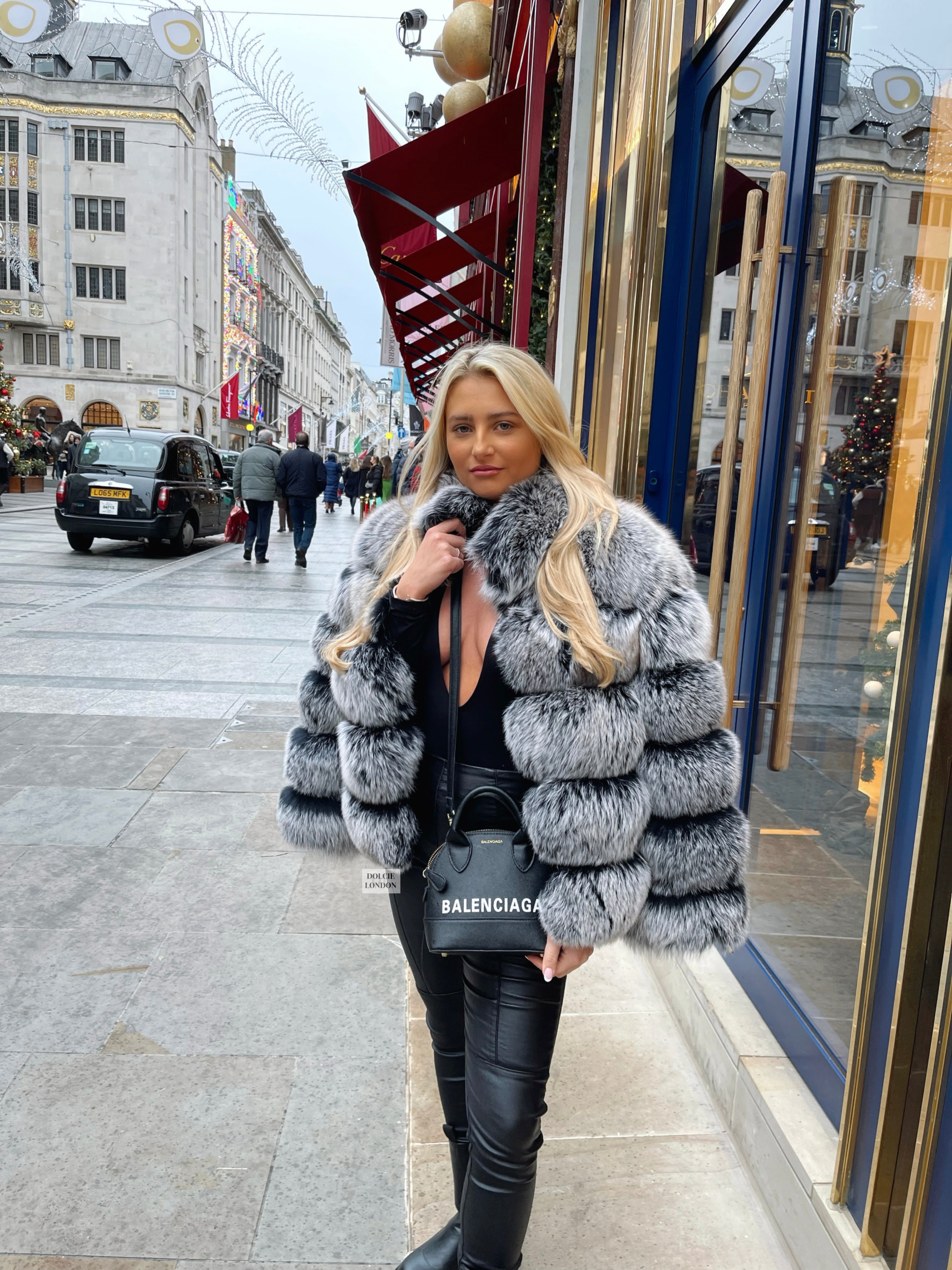 luxury women's fur coats in London 