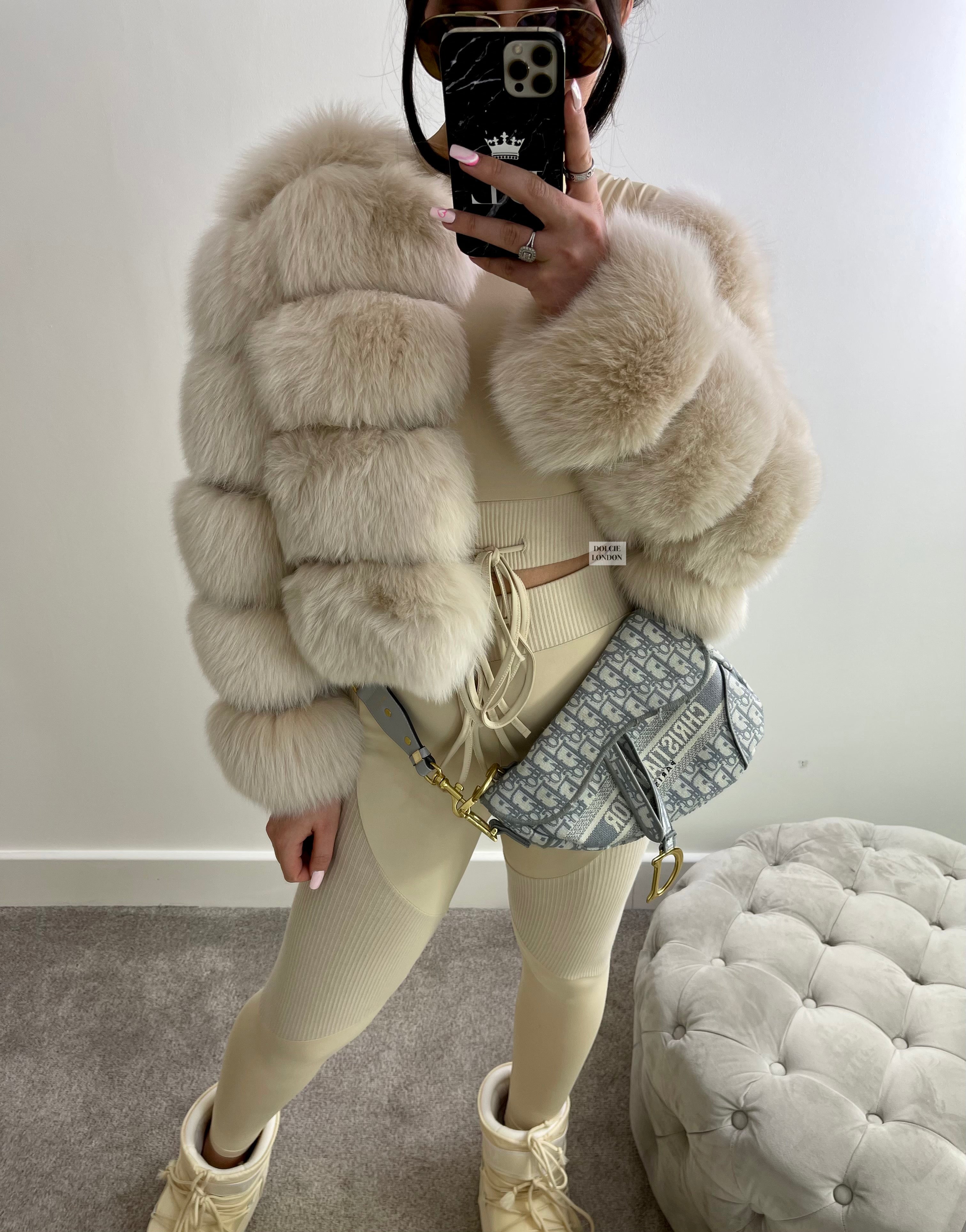 Bubble Cropped Coat
