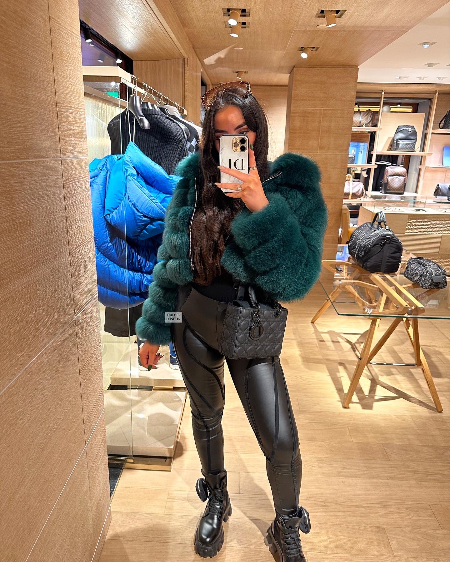 Zipped Mini Coat
