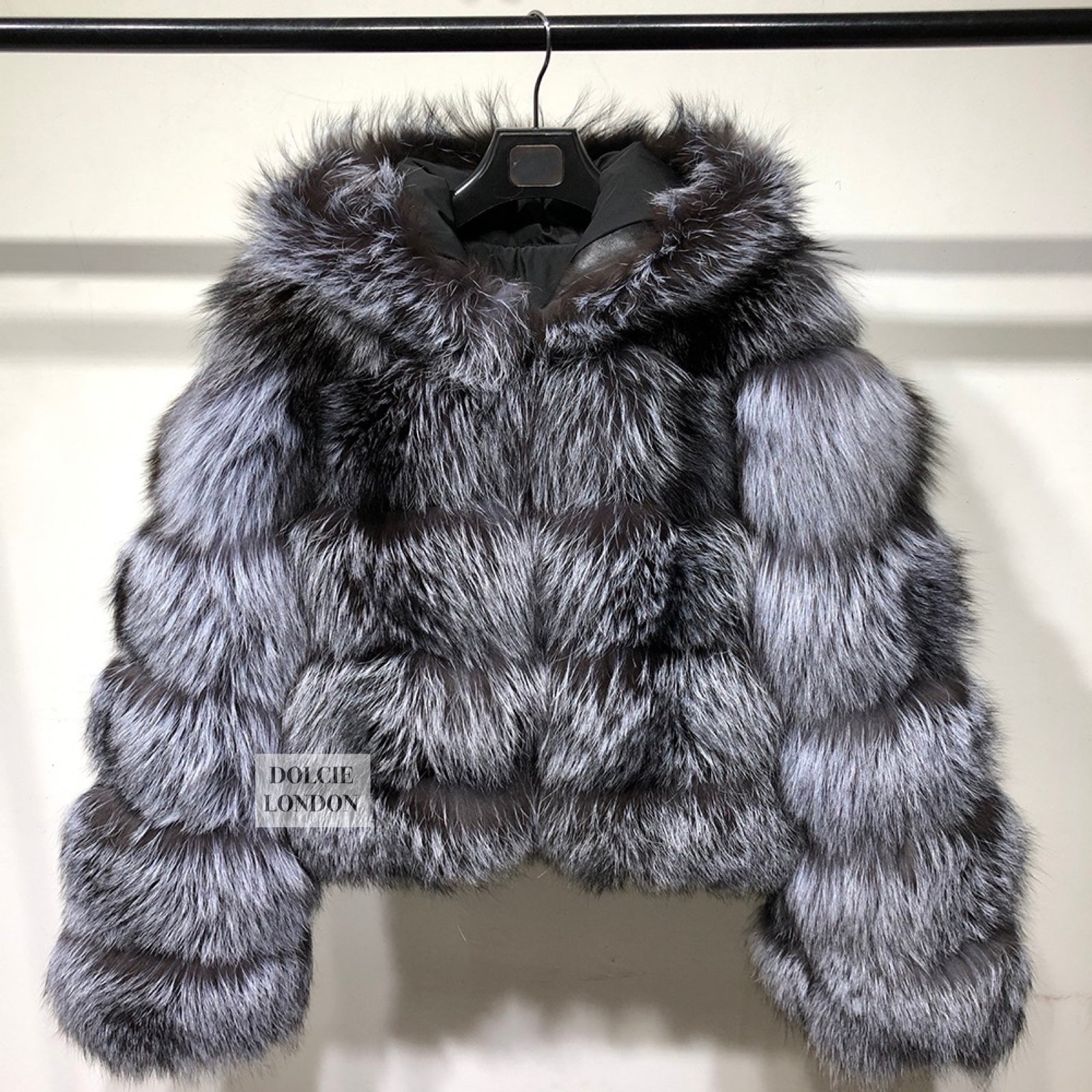 Hooded Cropped Coat