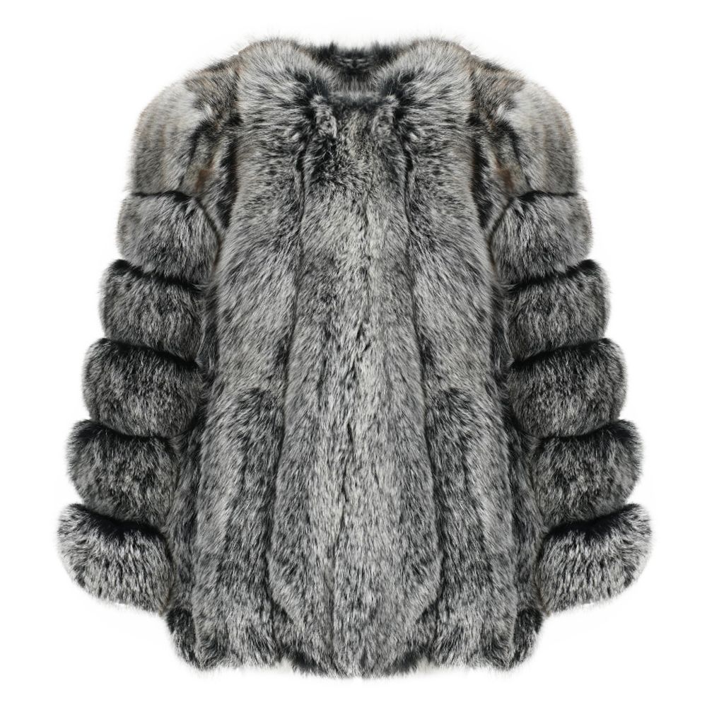 Straight Rows Long Coat