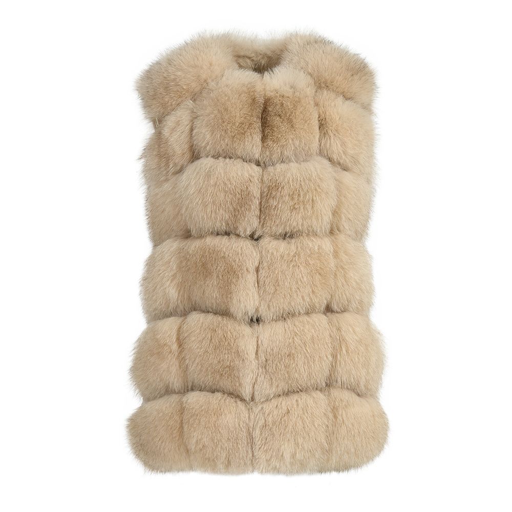 Fur Vests For Women | Women's Fox Fur Gilets Free UK, USA