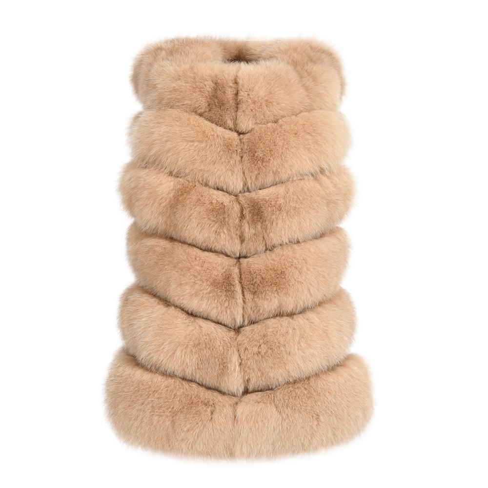 Fur Vests For Women | Women's Fox Fur Gilets Free UK, USA